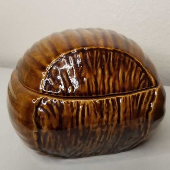 Squirrel Napkin Holder Chestnut Treat Dish Ceramic 3pc Set - Picture 7 of 16